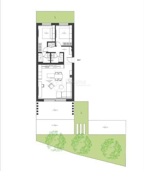 Allogio Zaton, Nin, 106,07m2