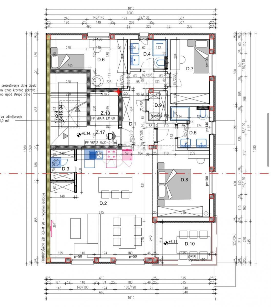 Allogio Veli vrh, Pula, 113,11m2
