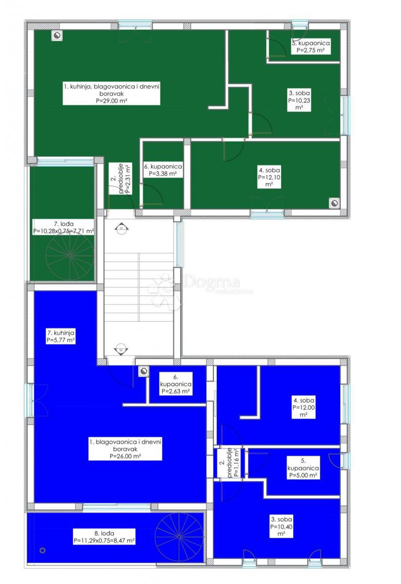 Attico di lusso – terrazza sul tetto e vista mare
