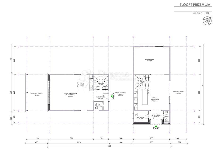 Terreno edificabile Štokovci, Svetvinčenat, 2.000m2