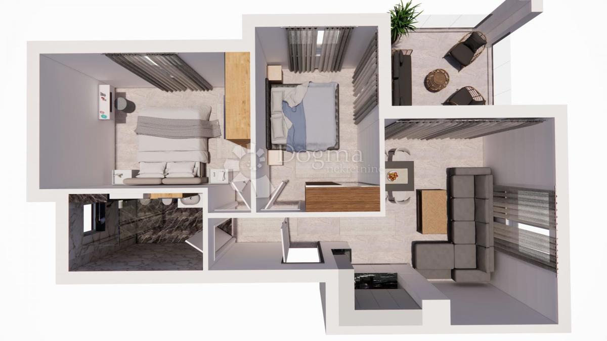 Allogio Brodarica, Šibenik - Okolica, 70,97m2