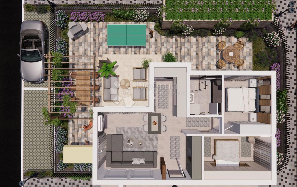 Allogio Brodarica, Šibenik - Okolica, 70,97m2