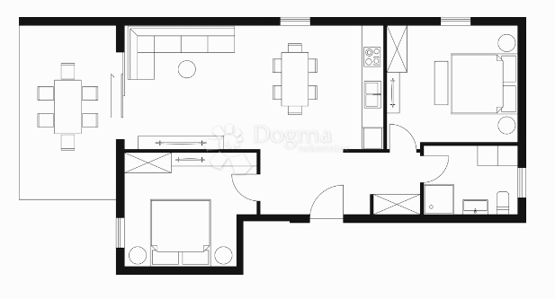 Allogio Peroj, Vodnjan, 77,60m2