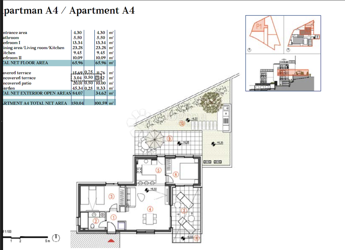 Allogio Primošten, 110m2