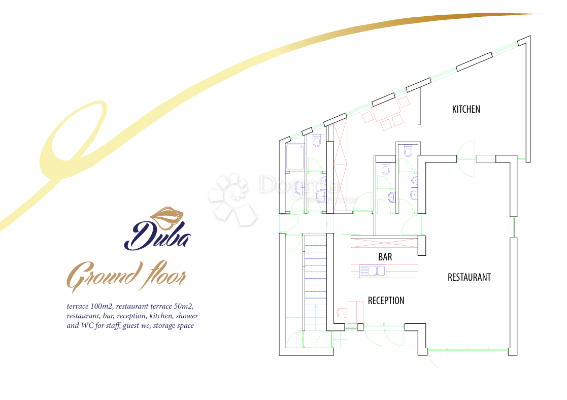 Albergo Živogošće, Podgora, 533m2