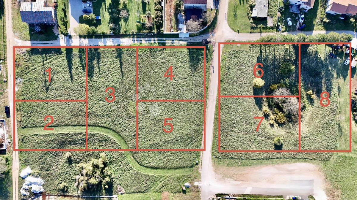 Terreno edificabile Kršan, 1.117m2