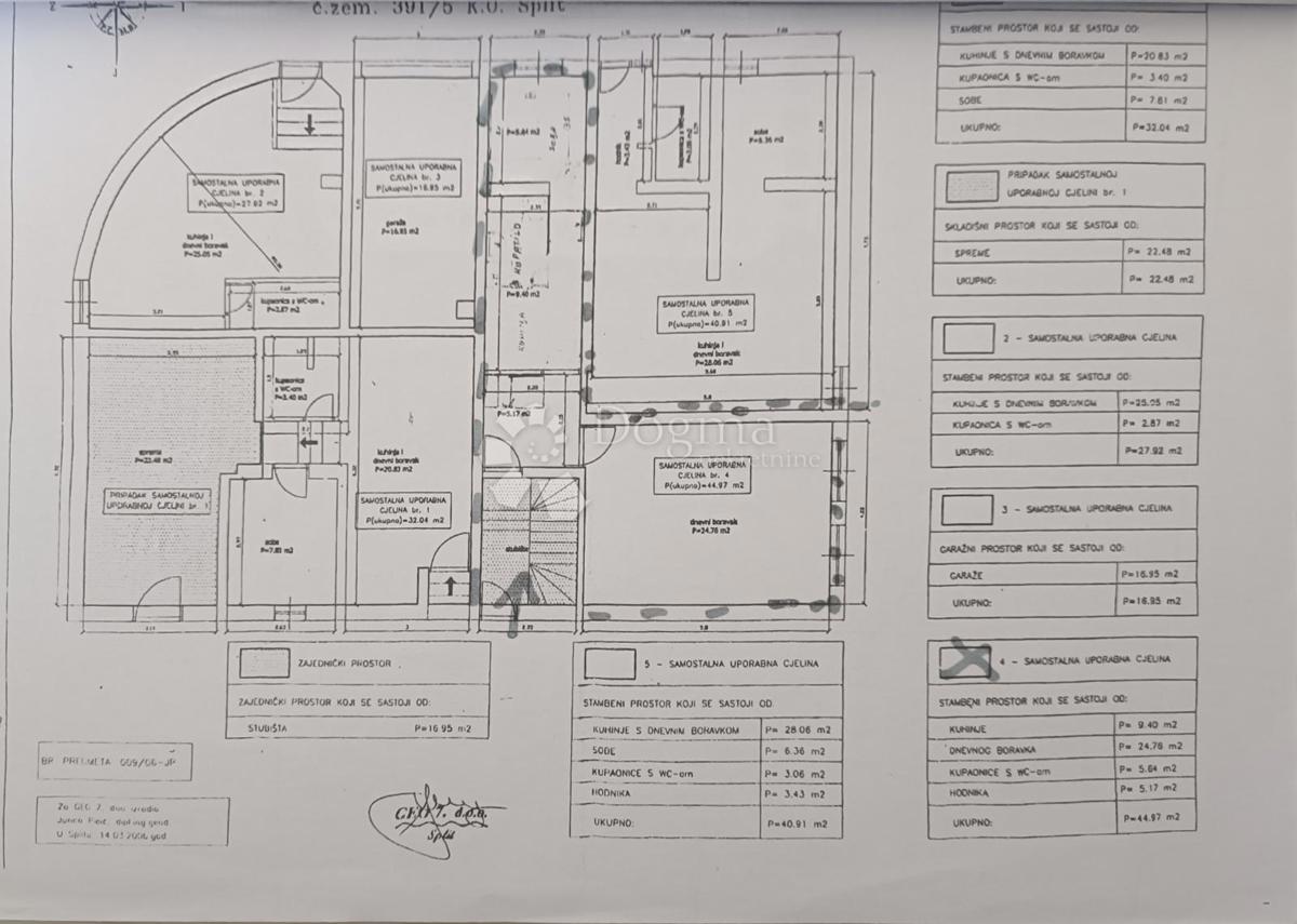 Allogio Trstenik, Split, 44,97m2