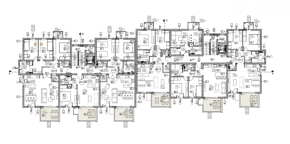 Allogio Dugopolje, 25m2