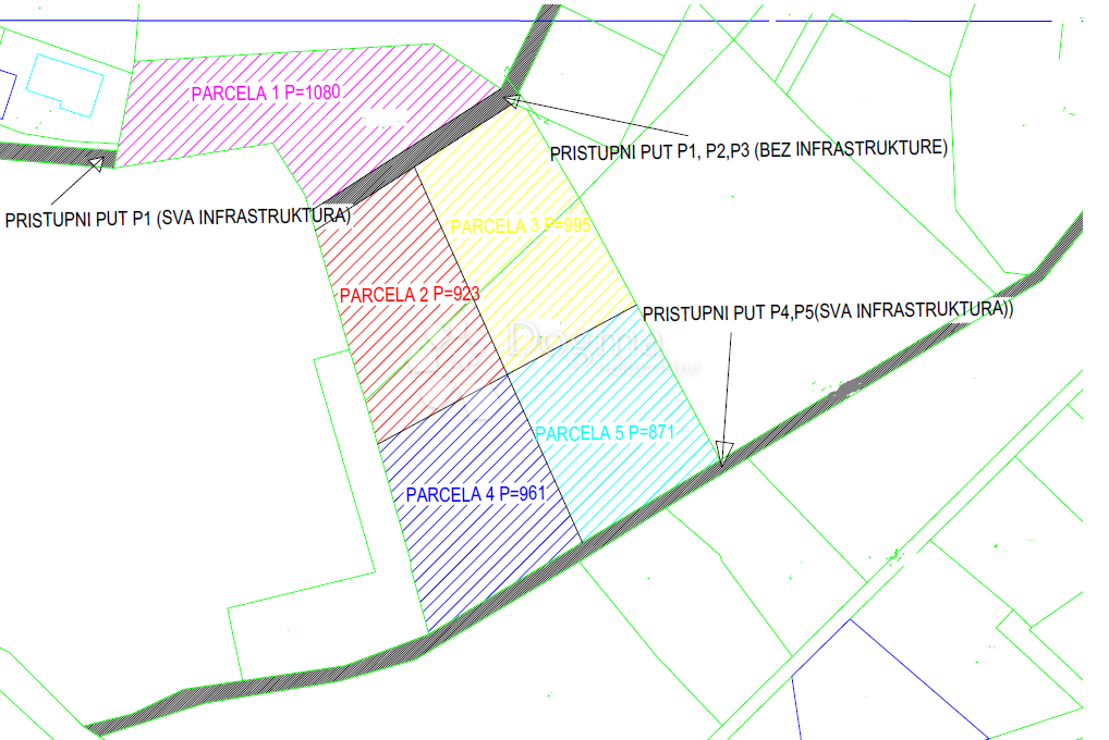 Terreno edificabile Splitska, Supetar, 4.980m2