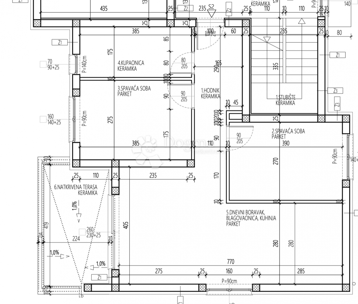 Allogio Brodarica, Šibenik - Okolica, 81,74m2