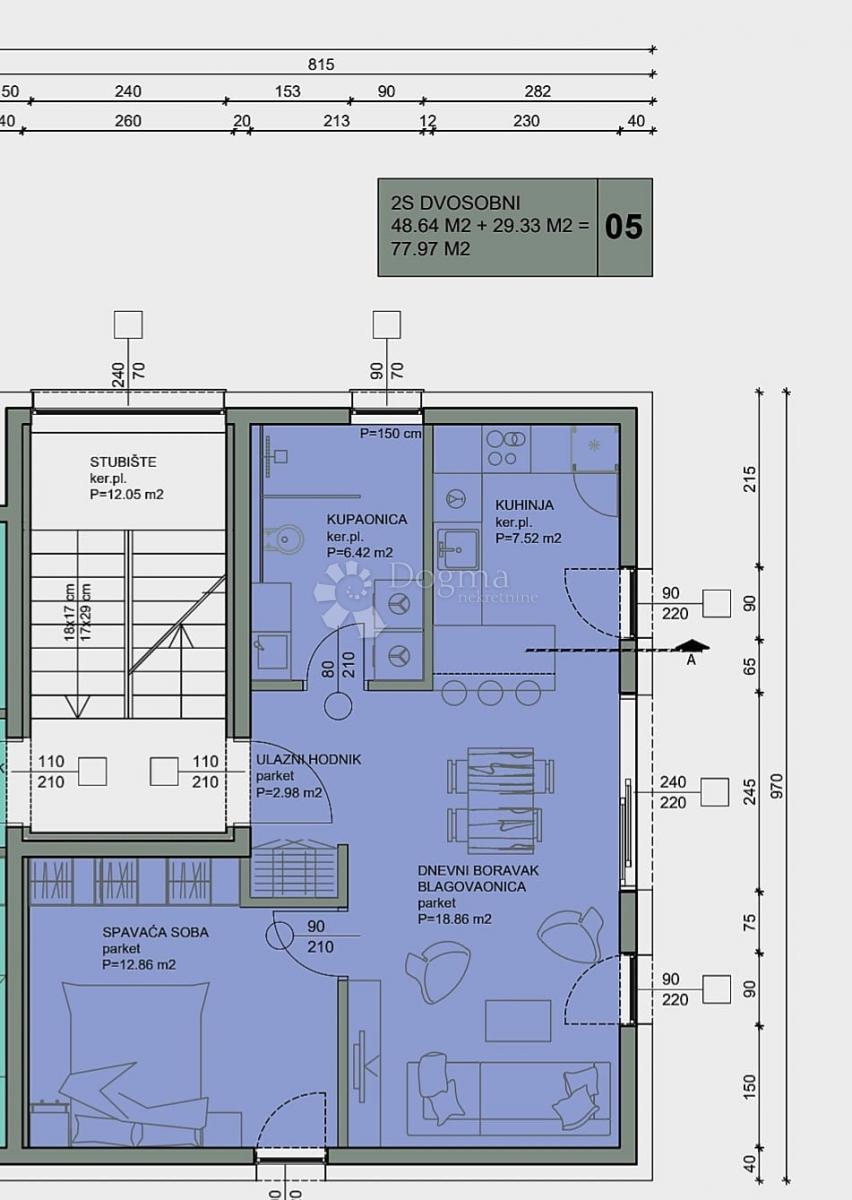 Allogio Gornje Mrzlo Polje Mrežničko, Duga Resa, 48m2