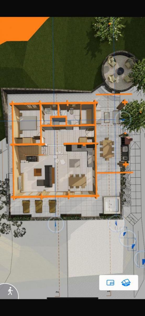 Terreno edificabile Ravna Gora, 847m2