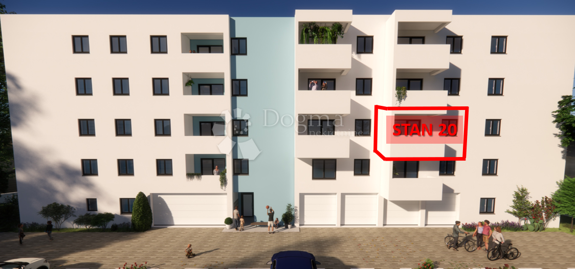 Allogio Monvidal, Pula, 54,96m2