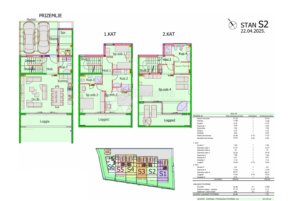 Casa Zambratija, Umag, 233,28m2