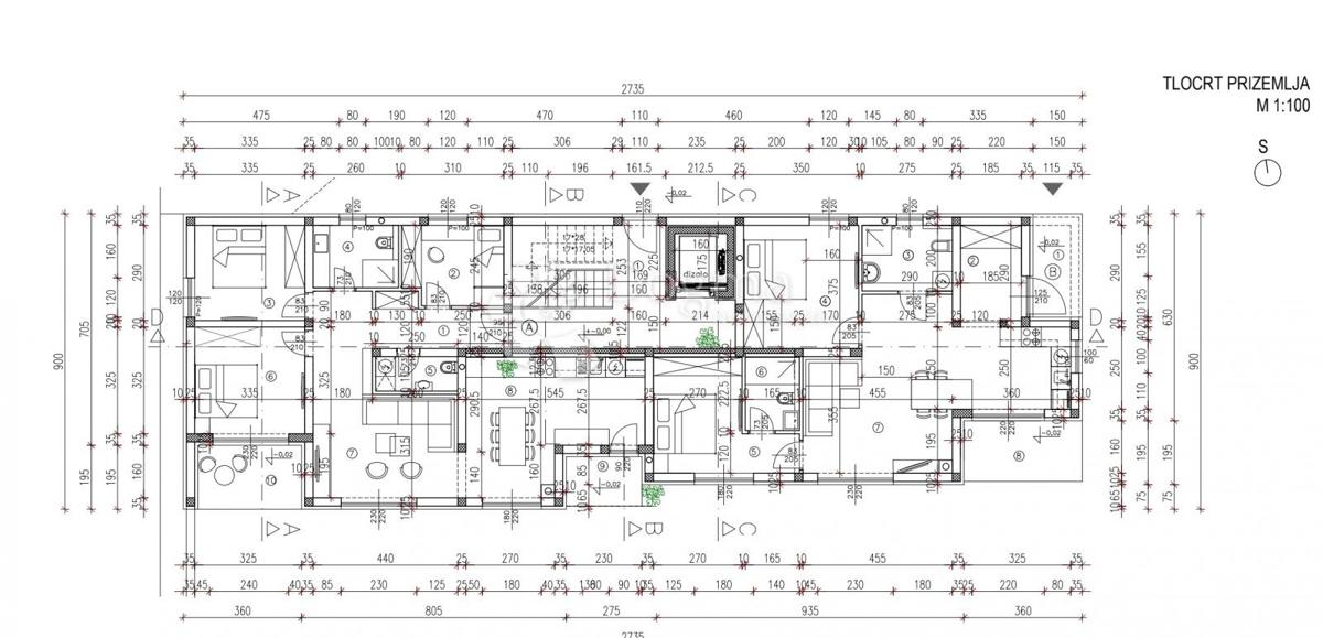 Allogio Perci, Poreč, 76m2