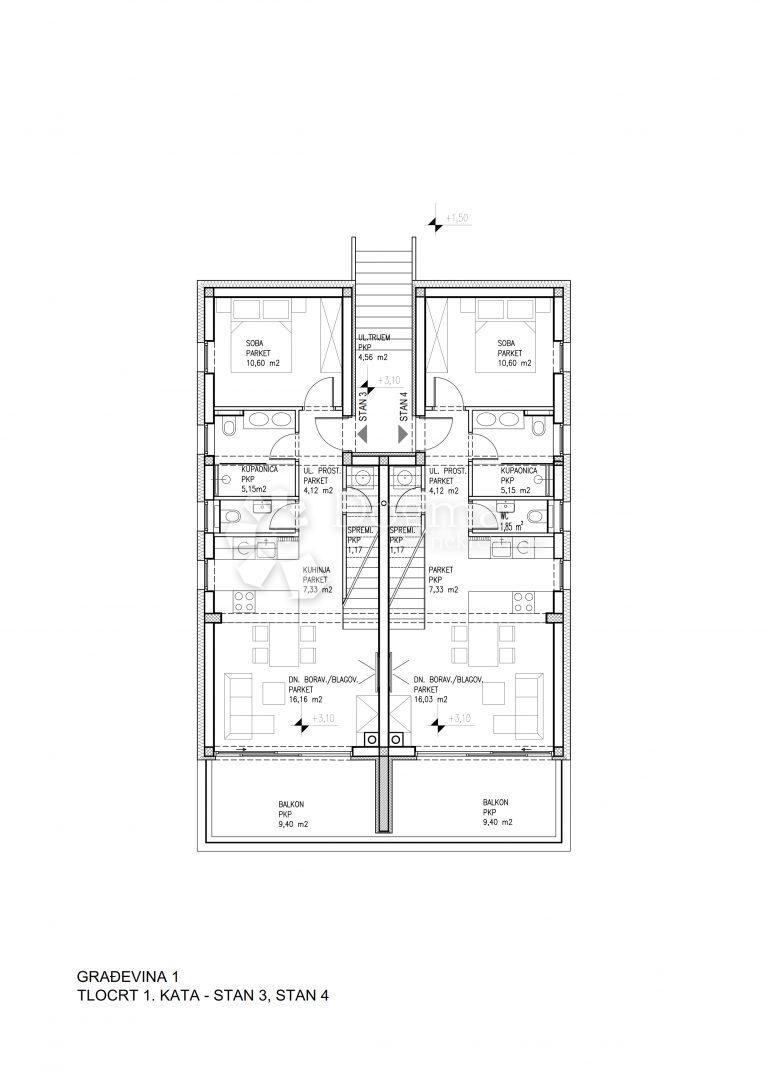 Allogio Pag, 99,45m2