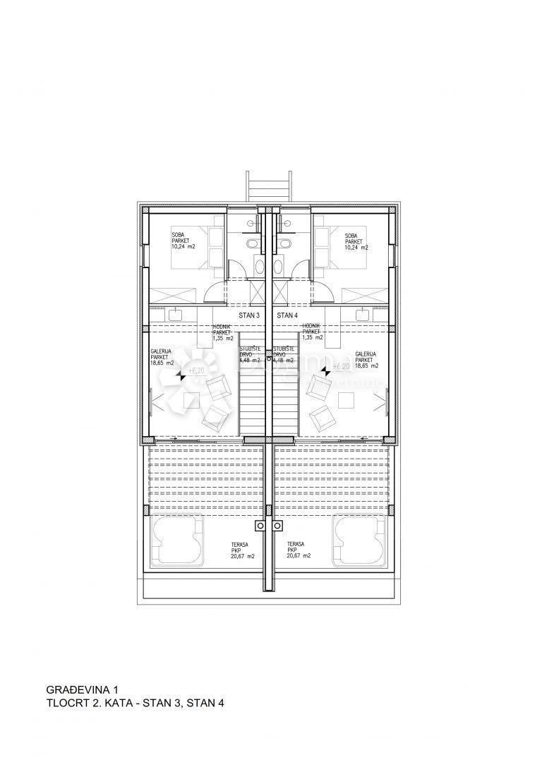 Allogio Pag, 99,45m2