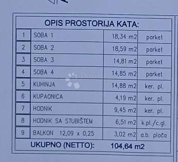 Casa Zeleni brijeg, Sisak, 257m2