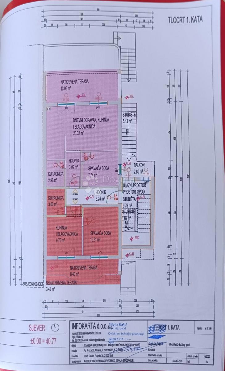 Allogio Arbanija, Trogir - Okolica, 100m2