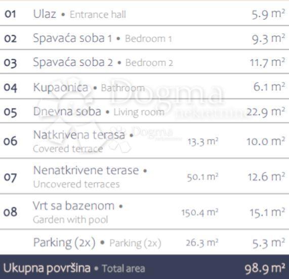 Allogio Premantura, Medulin, 98,90m2