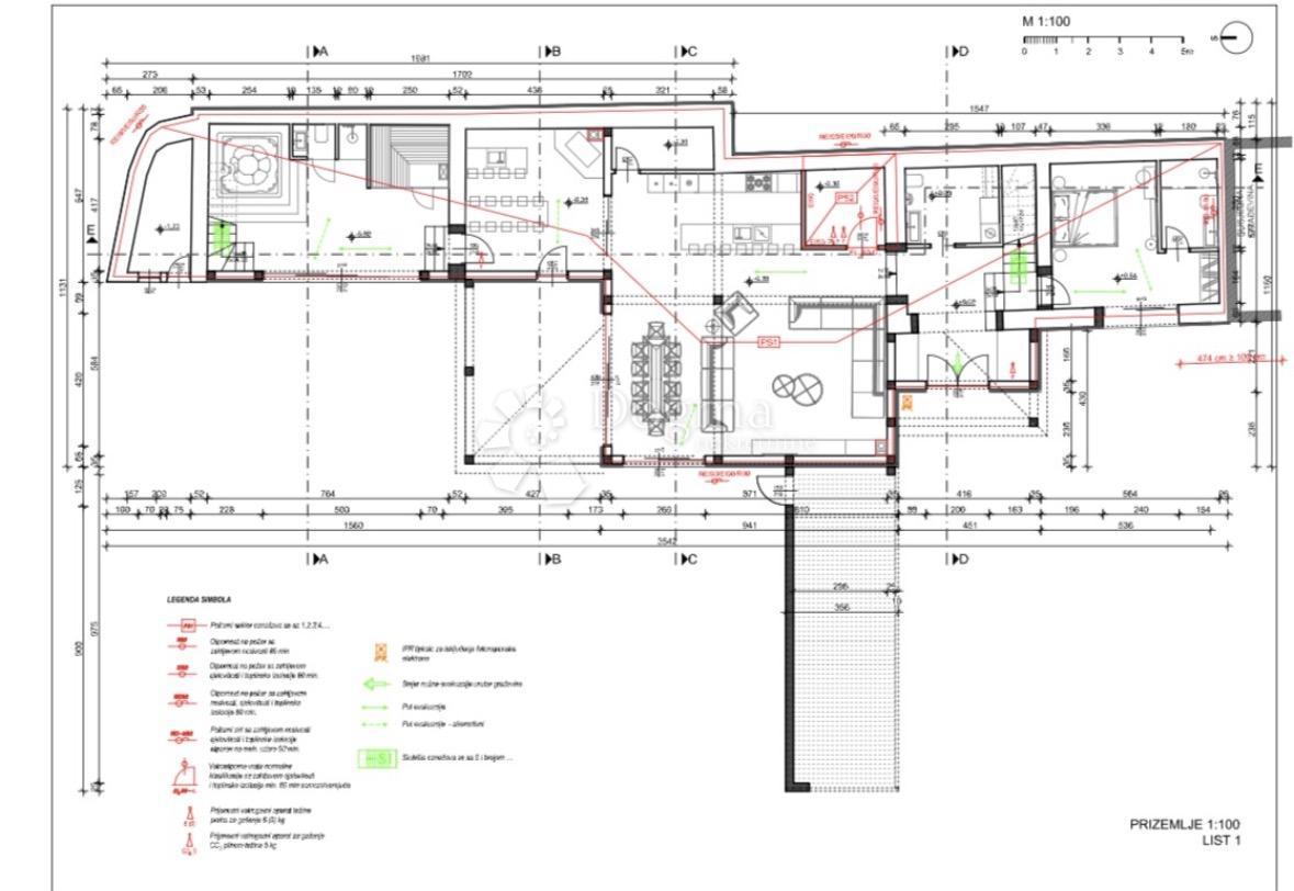 ANTICHITO ISTRIANO CON PERMESSO DI COSTRUZIONE E PROGETTO ATTRAENTE – Sveti Petar u Šumi