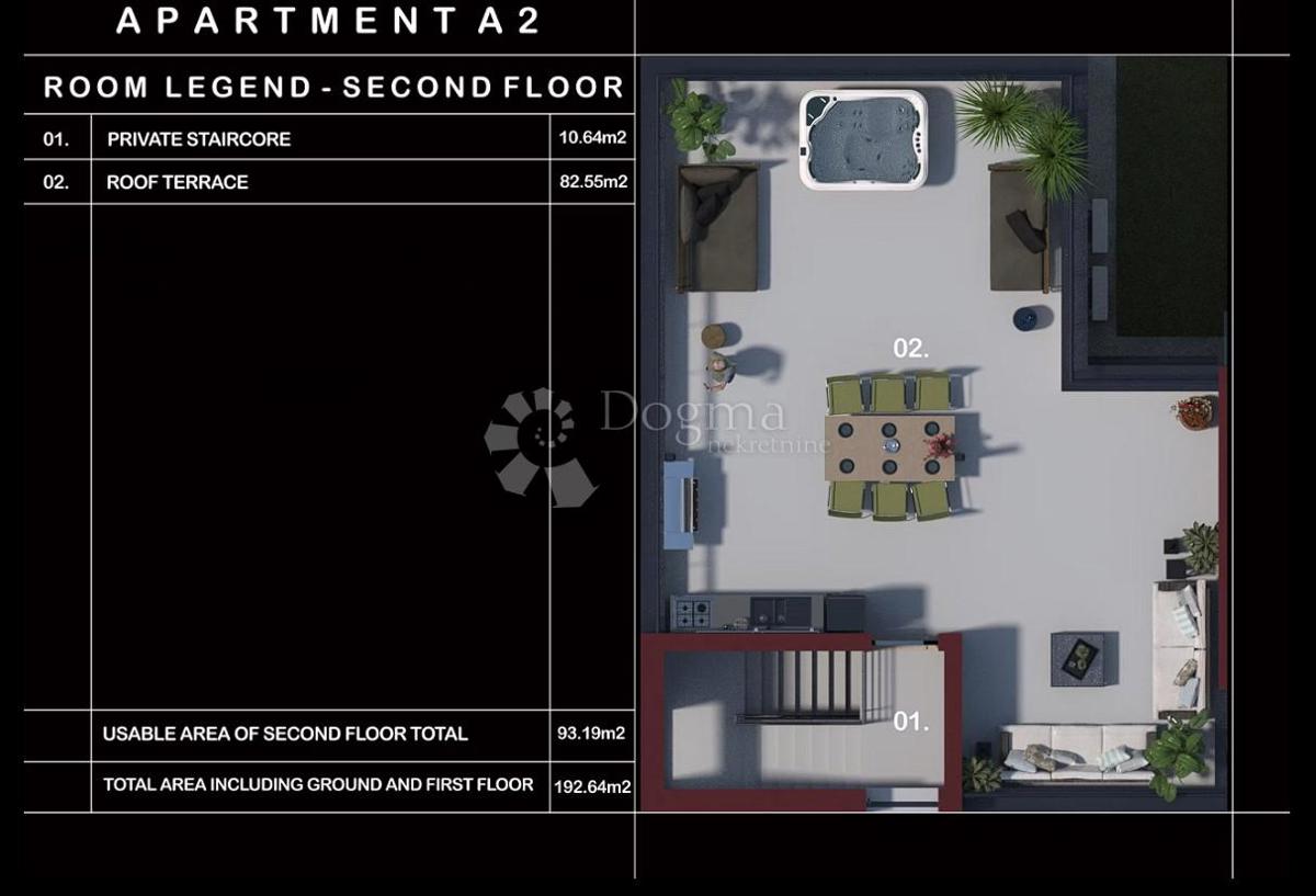 Allogio Poreč, 109,58m2