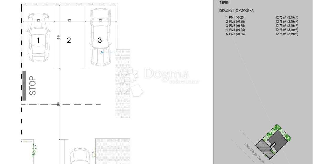 Appartamento Gajac, Novalja, 62m2