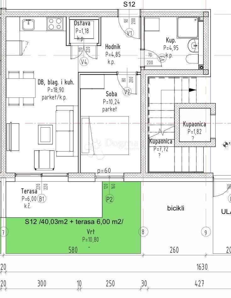 Allogio Gradići, Velika Gorica - Okolica, 44,16m2