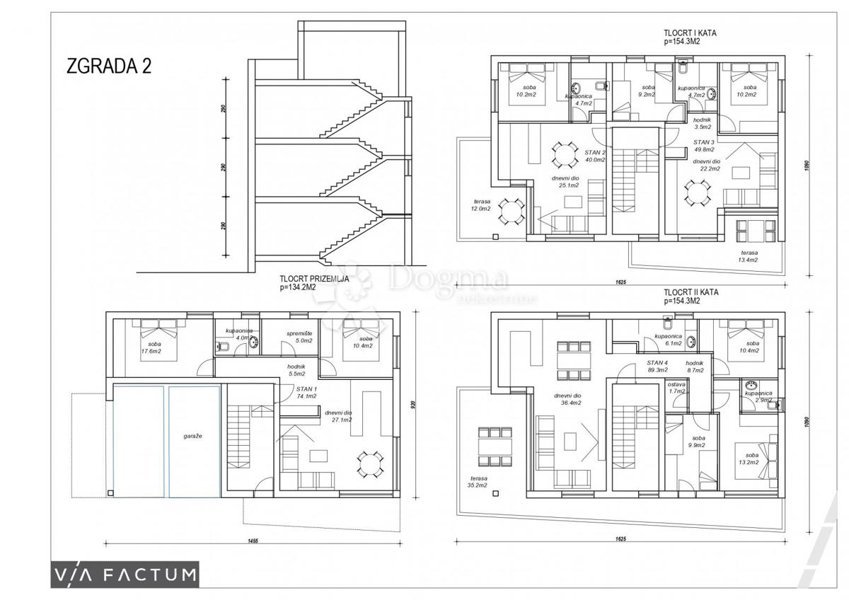 Allogio Petrčane, Zadar - Okolica, 51,28m2