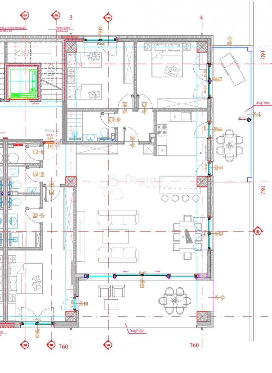 Allogio Zambratija, Umag, 134,70m2