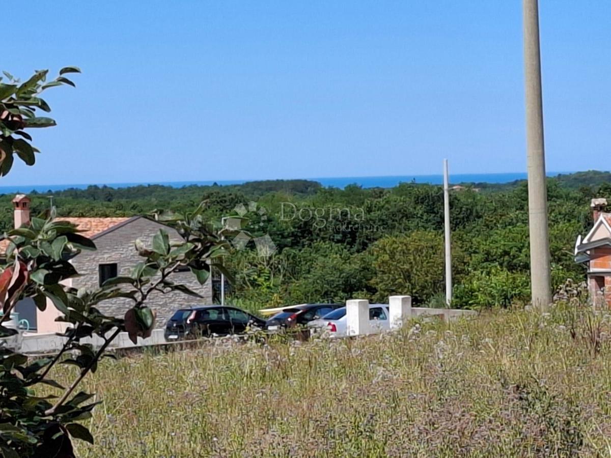 TINJAN - Terreno edificabile 1200m2 VISTA MARE