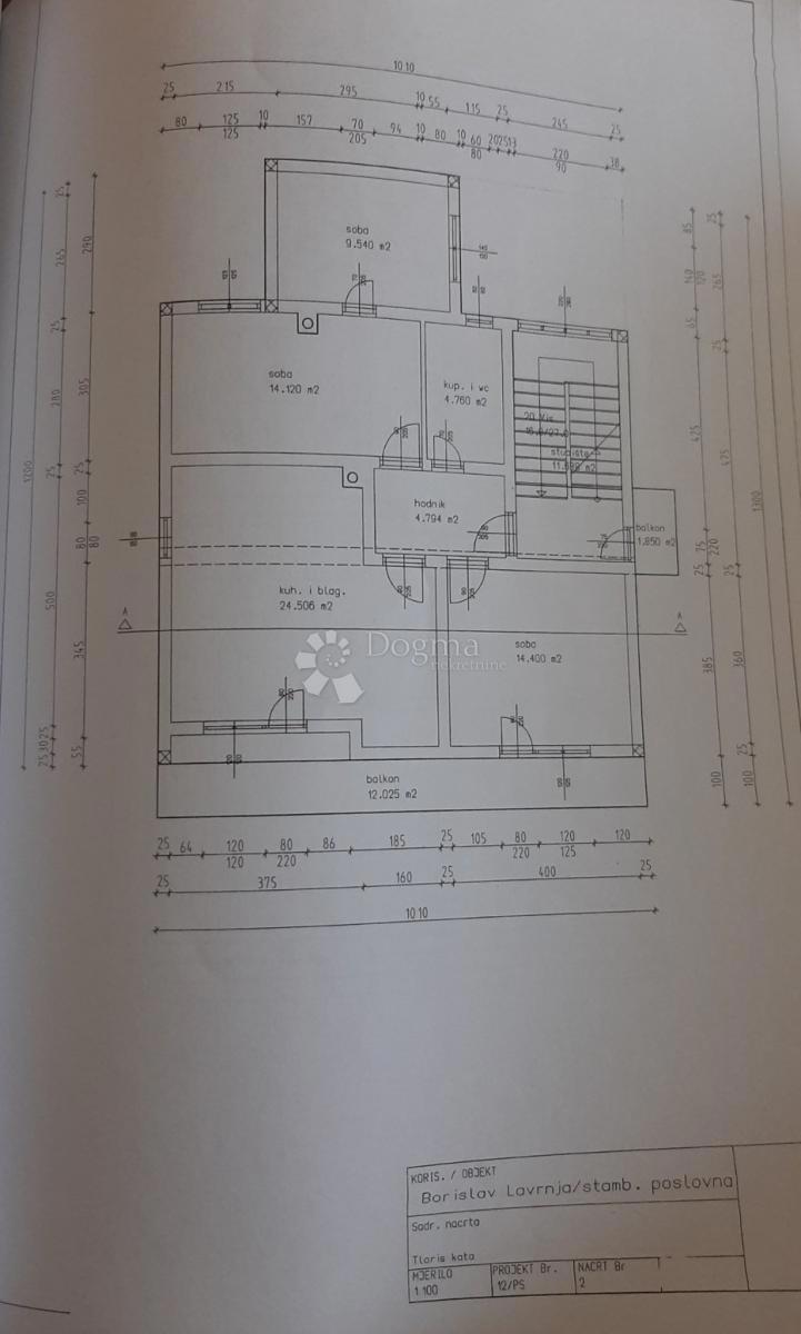 Casa Donji Lapac, 250m2