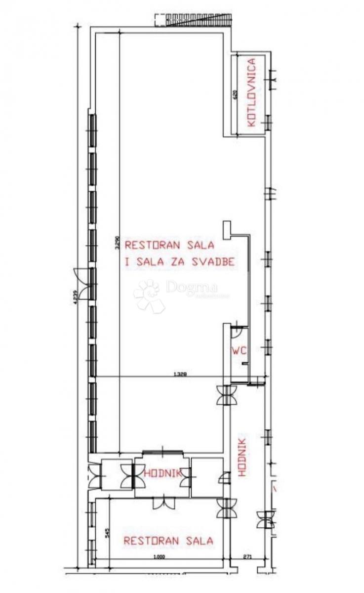 Locale commerciale Sveti Križ Začretje, 1.143m2