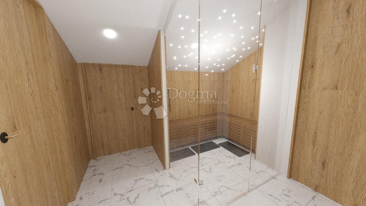 APPARTAMENTO DI LUSSO, VISTA MARE, TERRAZZO, JACUZZI, SAUNA, NUOVA COSTRUZIONE, 2R + LR