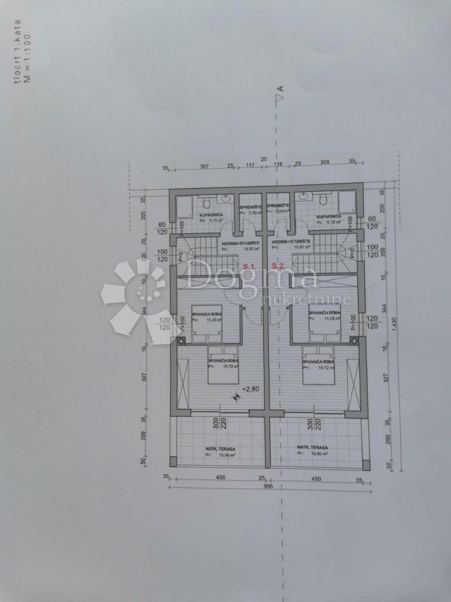 Dramalj, nuova costruzione con giardino