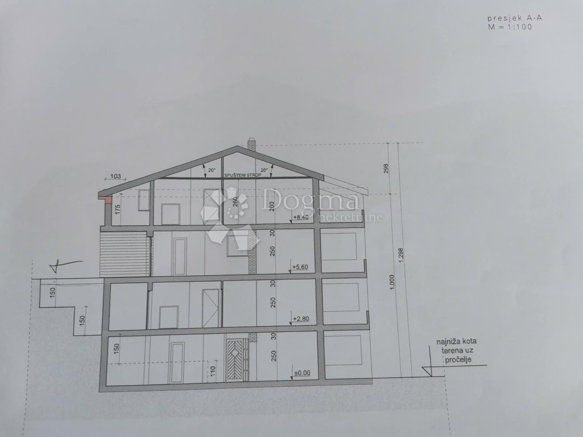 Dramalj, nuova costruzione con giardino