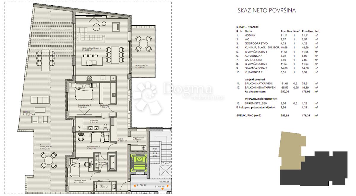 Allogio Centar, Varaždin, 61,48m2