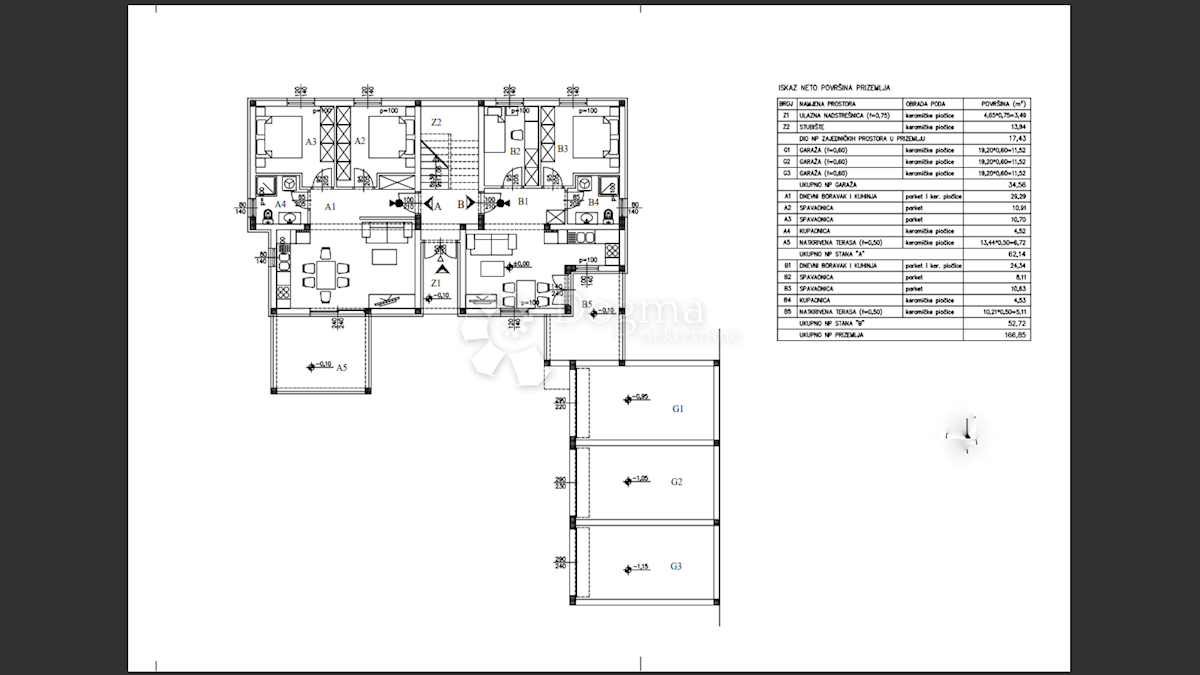 Allogio Medulin, 62m2