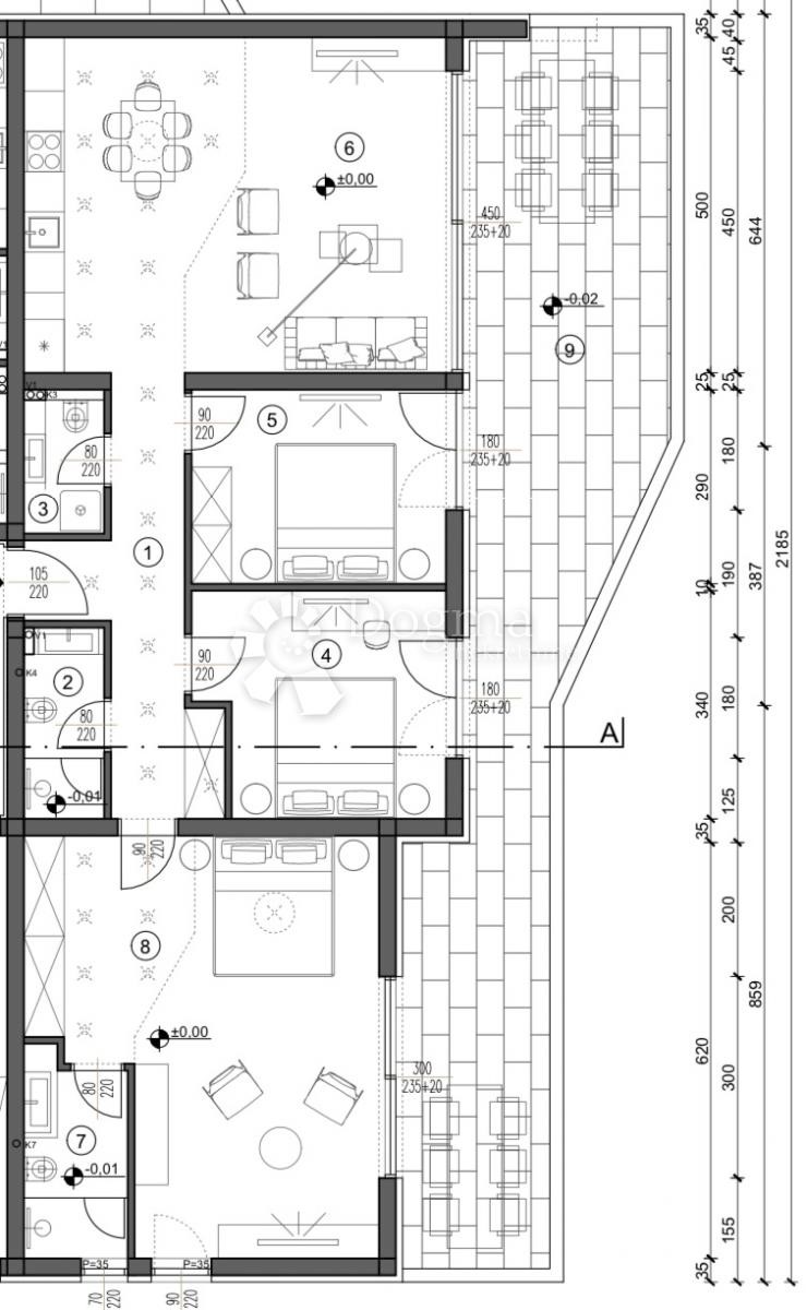 Allogio Ližnjan, 128,91m2