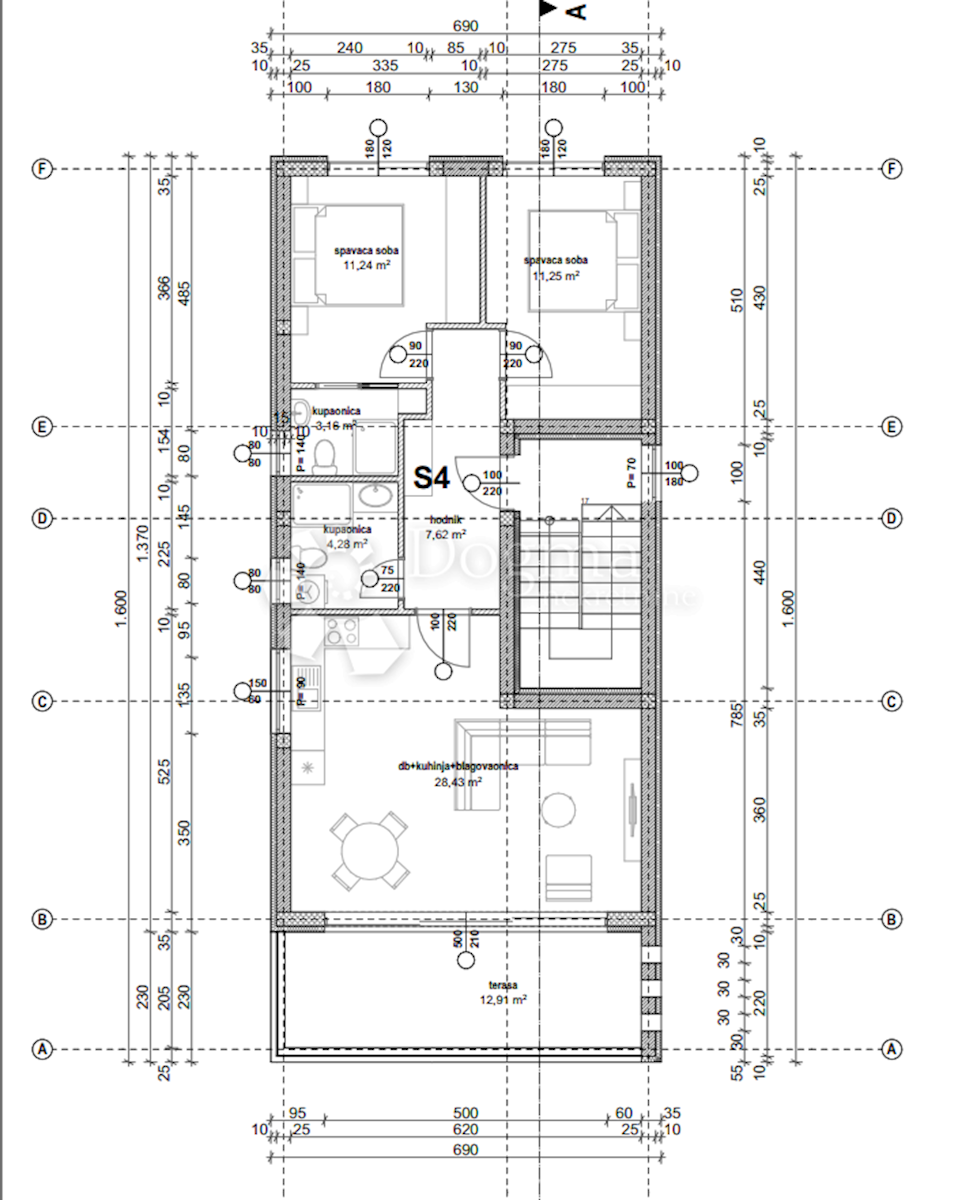 Allogio Vir, 48,51m2