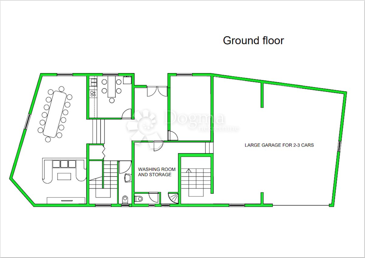 CASA PER 20 PERSONE, PISCINA, SALA, POSIZIONE TOP!