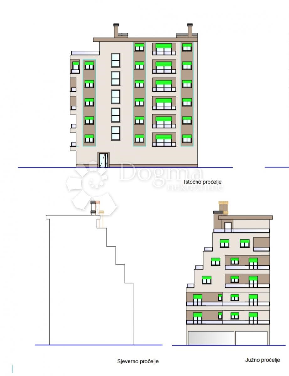 Allogio Centar, Pula, 54m2