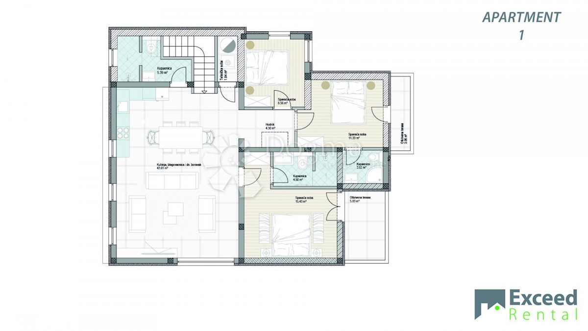 Allogio Premantura, Medulin, 104,70m2