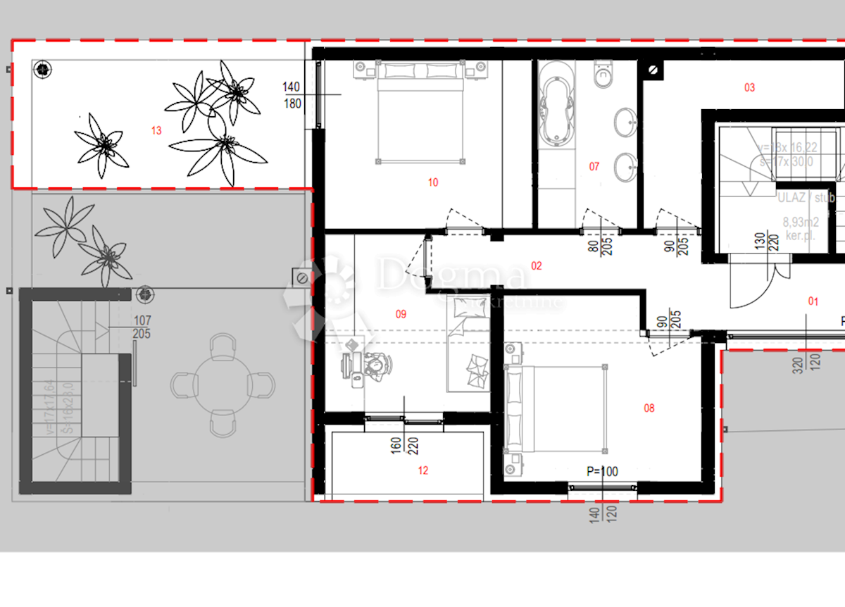 Allogio Centar, Varaždin, 116,91m2