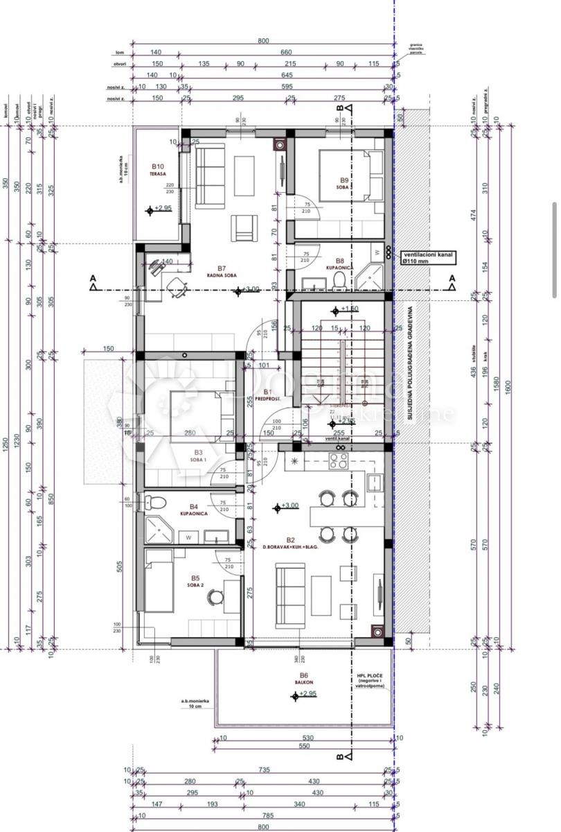 Allogio Medulin, 38,72m2