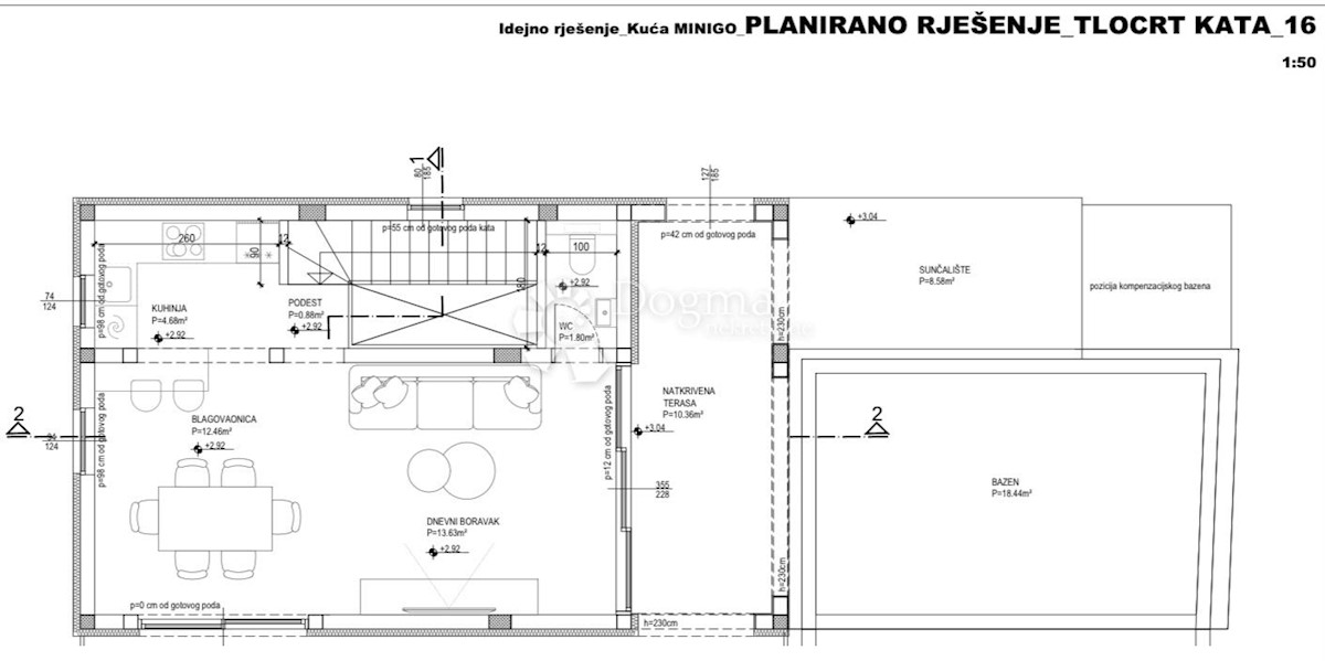 Casa Podstrana, 170m2