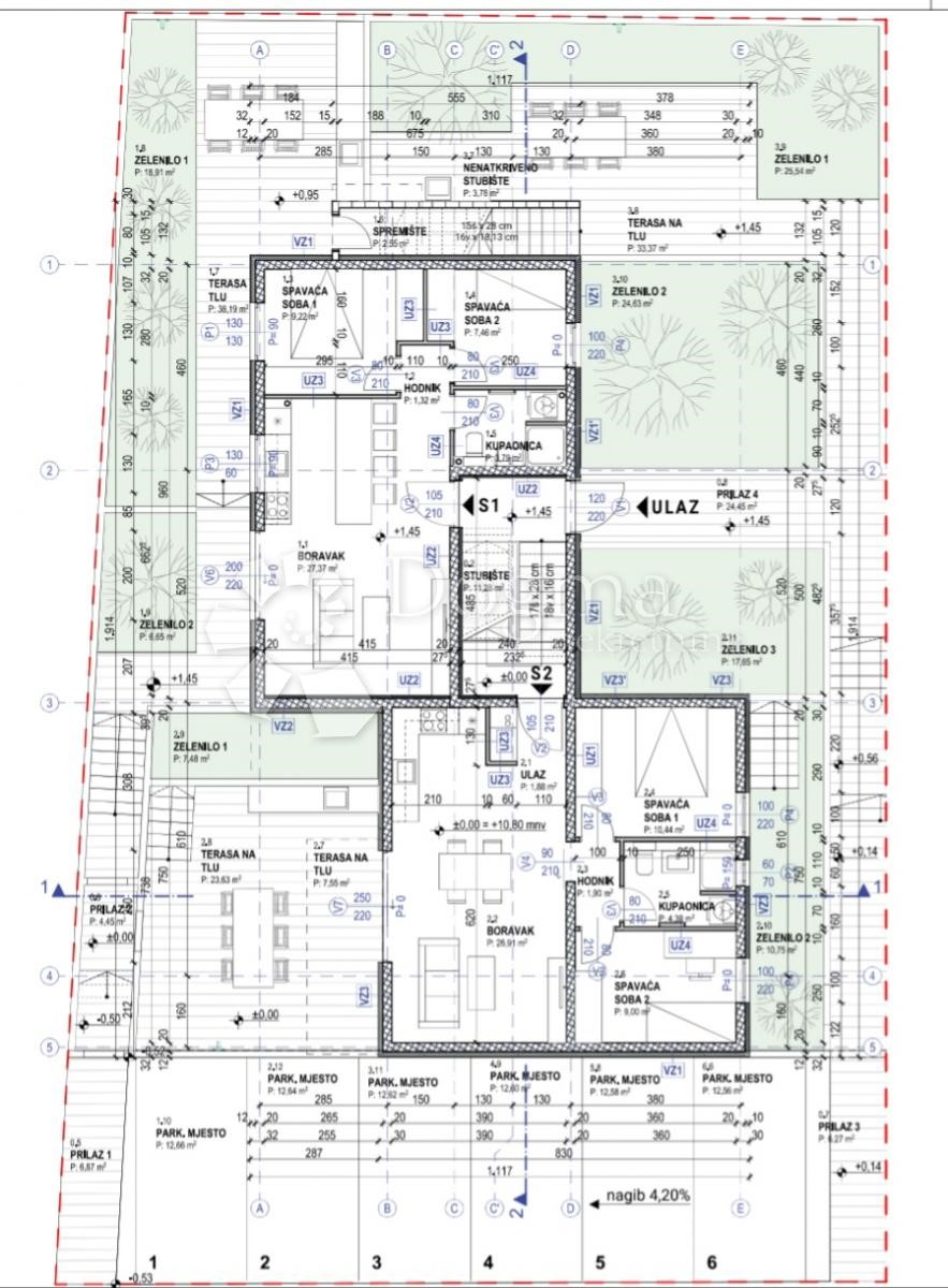 Allogio Povljana, 71,50m2