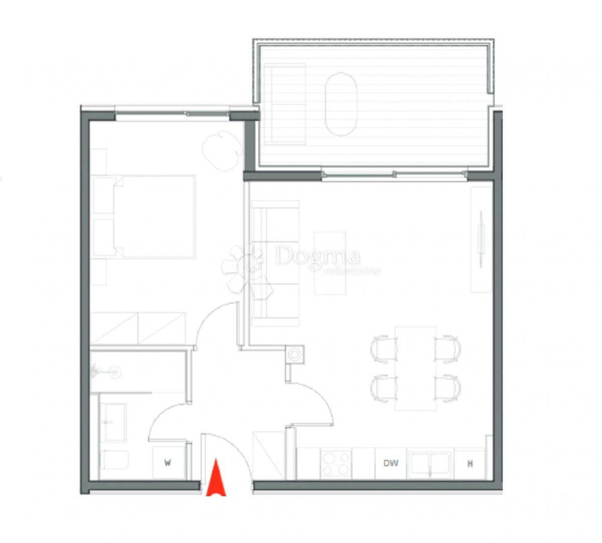 Allogio Umag, 2.piano