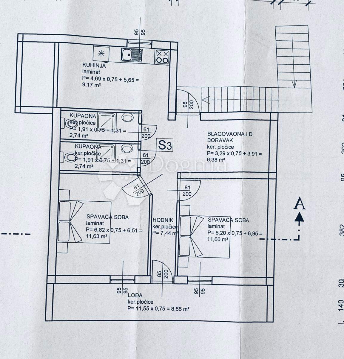 Casa Maslenica, Jasenice, 287m2