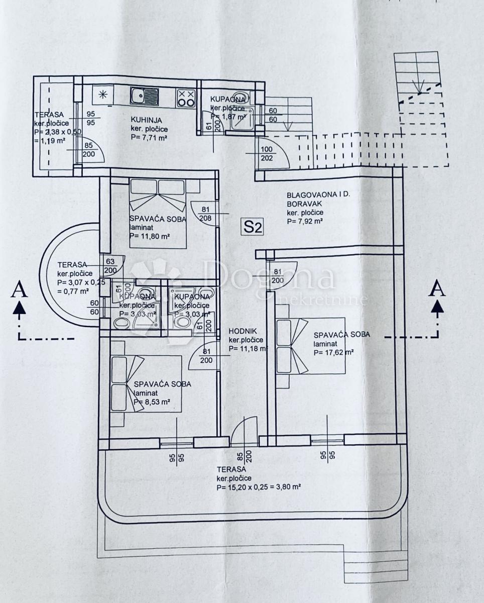 Casa Maslenica, Jasenice, 287m2